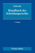 Handbuch des Scheidungsrechts