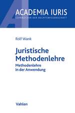 Juristische Methodenlehre