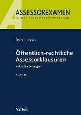 Öffentlich-rechtliche Assessorklausuren