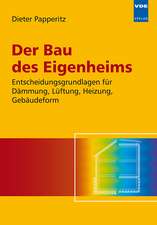 Der Bau des Eigenheims