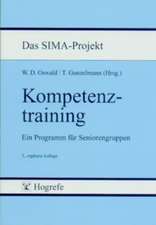 Kompetenztraining. Das SIMA-Projekt