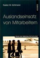 Auslandseinsatz von Mitarbeitern