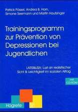 Trainingsprogramm zur Prävention von Depressionen bei Jugendlichen