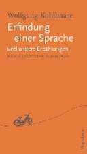 Erfindung einer Sprache und andere Erzählungen