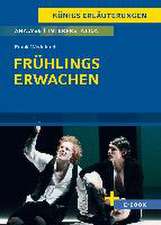 Frühlings Erwachen - Textanalyse und Interpretation