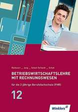 Betriebswirtschaftslehre mit Rechnungswesen - 2-jährige Berufsfachschule (FHR). Jahrgangsstufe 12: Schülerbuch