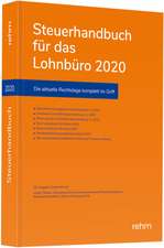 Steuerhandbuch für das Lohnbüro 2020