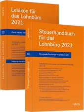 Buchpaket Lexikon für das Lohnbüro und Steuerhandbuch 2021