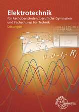 Lös./ Elektrotechnik für Fachoberschulen, berufliche Gym.