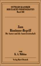 Zum Biozönose-Begriff