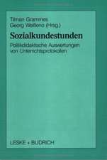 Sozialkundestunden: Politikdidaktische Auswertungen von Unterrichtsprotokollen