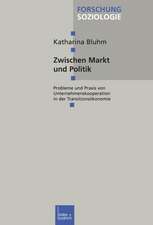 Zwischen Markt und Politik: Probleme und Praxis von Unternehmenskooperationen in der Transitionsökonomie