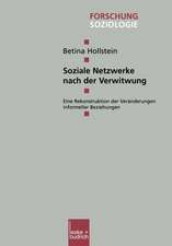 Soziale Netzwerke nach der Verwitwung: Eine Rekonstruktion der Veränderungen informeller Beziehungen