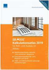 SIRADOS Kalkulationsatlas 2019 für Roh- und Ausbau im Altbau