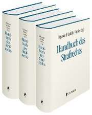 Handbuch des Strafrechts. Gesamtausgabe. 3 Bände