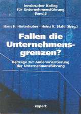 Fallen die Unternehmensgrenzen?