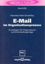 E-Mail im Organisationsprozess