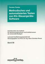 Methodisches und automatisiertes Testen von Kfz-Steuergeräte-Software