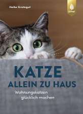 Katze allein zu Haus