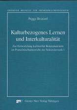 Kulturbezogenes Lernen und Interkulturalität