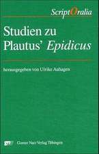 Studien zu Plautus´ 'Epidicus'