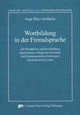 Wortbildung in der Fremdsprache