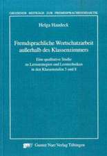 Fremdsprachliche Wortschatzarbeit außerhalb des Klassenzimmers