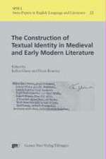 The Construction of Textual Identity in Medieval and Early Modern Literature