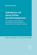 Selbstlernen mit einem Online-Sprachlernprogramm