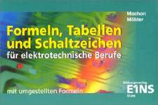 Formeln, Tabellen und Schaltzeichen für Elektroberufe