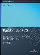 Das 1x1 des RVG