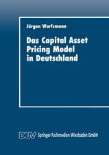 Das Capital Asset Pricing Model in Deutschland