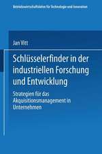 Schlüsselerfinder in der industriellen Forschung und Entwicklung