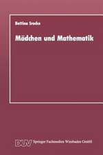 Mädchen und Mathematik: Historisch-systematische Untersuchung der unterschiedlichen Bedingungen des Mathematiklernens von Mädchen und Jungen