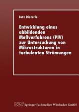 Entwicklung eines abbildenden Meßverfahrens (PIV) zur Untersuchung von Mikrostrukturen in turbulenten Strömungen