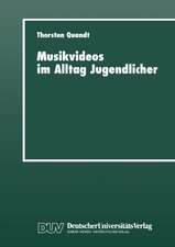 Musikvideos im Alltag Jugendlicher: Umfeldanalyse und qualitative Rezeptionsstudie