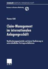 Claim-Management im internationalen Anlagengeschäft