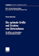 Die optimale Größe und Struktur von Unternehmen