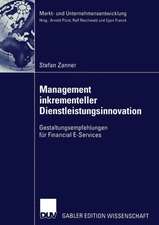 Management inkrementeller Dienstleistungsinnovation: Gestaltungsempfehlungen für Financial E-Services