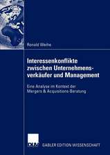 Interessenkonflikte zwischen Unternehmensverkäufer und Management: Eine Analyse im Kontext der Mergers & Acquisitions-Beratung