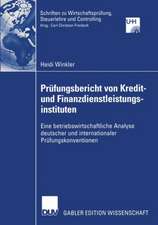 Prüfungsbericht von Kredit— und Finanzdienstleistungsinstituten: Eine betriebswirtschaftliche Analyse deutscher und internationaler Prüfungskonventionen