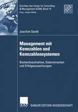 Management mit Kennzahlen und Kennzahlensystemen