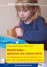 Bleistift-Rallye - spielerisch zum sicheren Strich