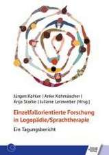 Einzelfallorientierte Forschung in Logopädie/Sprachtherapie