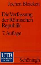 Die Verfassung der Römischen Republik