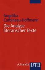 Die Analyse literarischer Texte