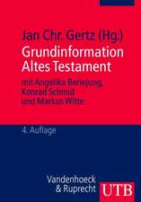 Grundinformation Altes Testament