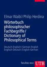 Dictionary of Philosophical Terms // Wörterbuch philosophischer Fachbegriffe