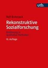 Rekonstruktive Sozialforschung