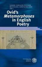 Ovid's 'Metamorphoses' in English Poetry